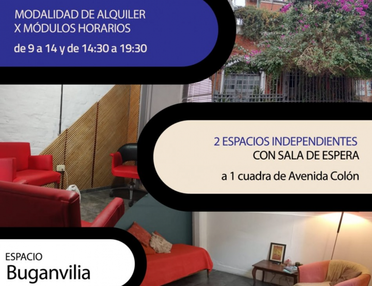 ALQUILER DE CONSULTORIOS POR MODULOS!!! 